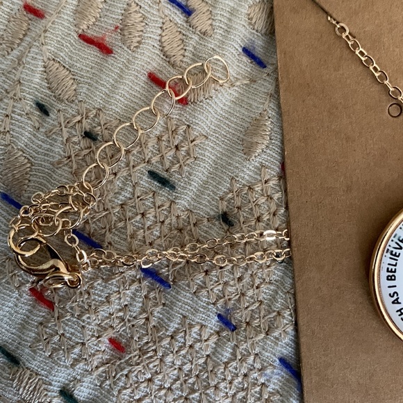 3/$20 Mother / daughter Necklace. Cabochon pendant with chain - Picture 6 of 7